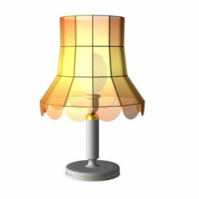 Lampe de table de style dentelle vintage modèle 3D