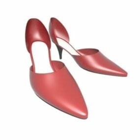 Ballroom Dancing Shoes For Lady 3d model