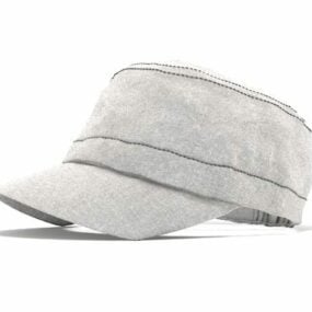 Chapéu feminino Modelo 3d
