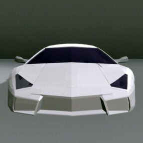 Lamborghini Автомобиль Aventador Roads3D модель тер