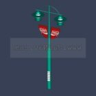 Design Lamp Pole With Street Banner