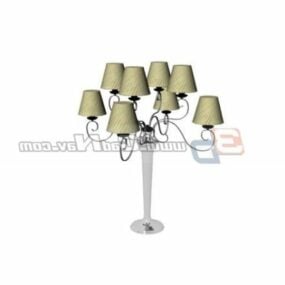 Lampshade Decorative Design Table Lamp 3d model