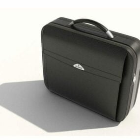 남성 패션 비즈니스 노트북 서류 가방 3d 모델