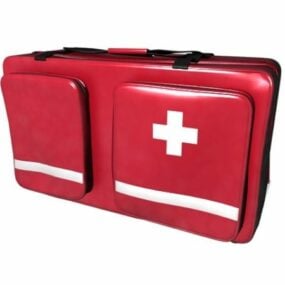 Kit di pronto soccorso medico modello 3d