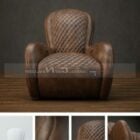 Home Leather Lounge Chair