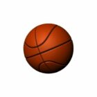 Basketball aus Leder