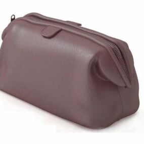 Leather Women Travel Bag 3d model