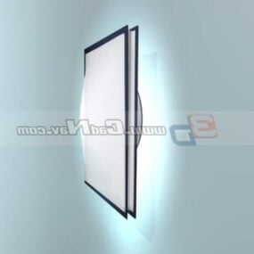 Led Design Bathroom Wall Lamp 3d model