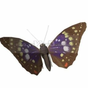 สัตว์ Lepidoptera ผีเสื้อแบบ 3 มิติ