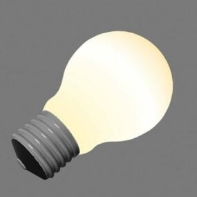 Single Light Bulb 3d model
