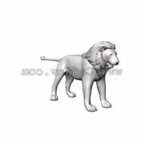 Wild Lion Animal 3d model