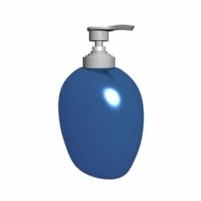 Bathroom Liquid Hand Soap Bottle 3d model