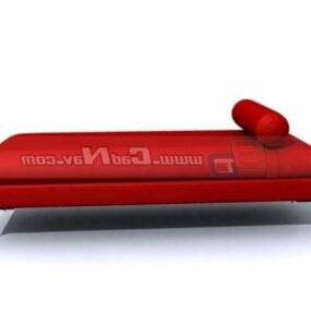 Oturma Odası Mobilyaları Şezlong 3d modeli