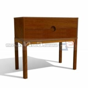 Living Room Furniture Console Table 3d model