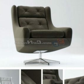 Stuemøbler Fritidsstol 3d modell