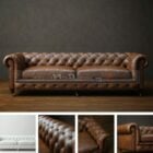 Home Chesterfield Loveseat bank
