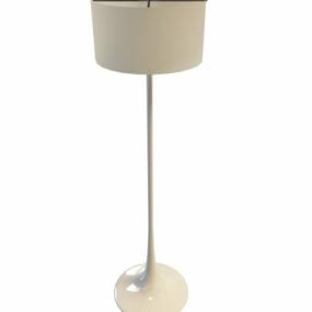 Lámpara de pie alta para sala de estar modelo 3d