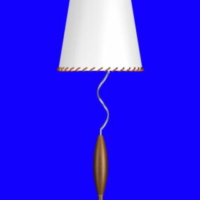 עיצוב מנורת שולחן לסלון דגם תלת מימד