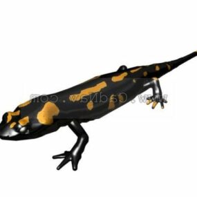야생 도마뱀 동물 3d 모델