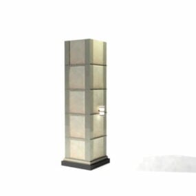 Lobby Furniture Column Light 3d model