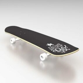 Long Board Sport Skateboard 3d model