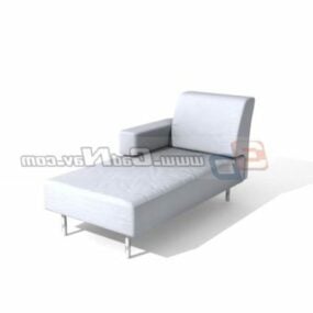 Interior Lounge Chair Day Bed Furniture 3d model