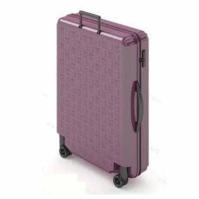 Travel Luggage Bag With Wheeled 3d model