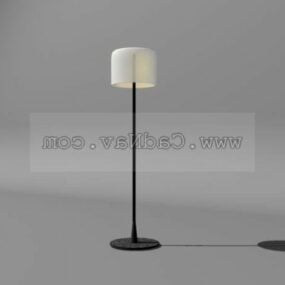 עיצוב מנורת קומה תלת מימדית לומייר