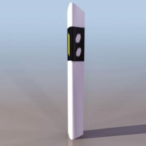 Lichtgevend bordpost 3D-model