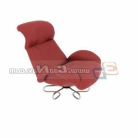 Luxury Lounge Chair Furniture 3d model