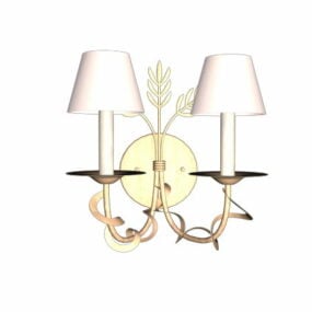 Luxury Home Wall Sconce Lighting 3d model