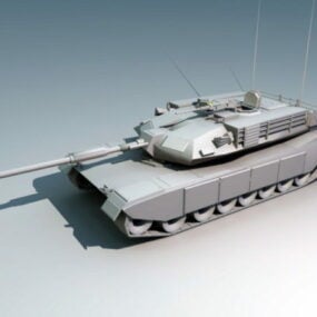 美国M1艾布拉姆斯坦克3d模型