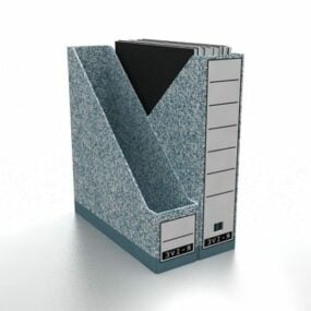 Office Magazine File Holders 3d-modell