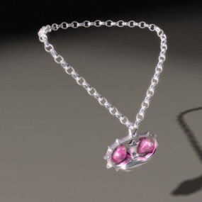 Jewelry Magic Amulet Necklace 3d model