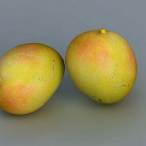 Comida Mango Fruta modelo 3d