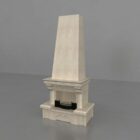 Marble Stone Home Fireplace Mantels