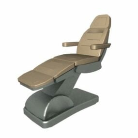 美容院按摩椅躺椅3d模型