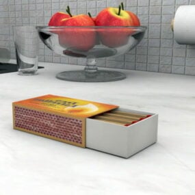 Domácnost Matchbox Odpovídá 3D modelu