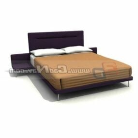 Mattress Soft Bed Furniture 3d model