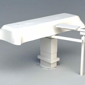 میز معاینه تجهیزات پزشکی مدل سه بعدی
