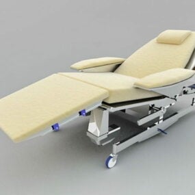 Medicinsk utrustning sjukhussäng 3d-modell