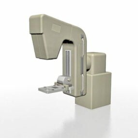 Modello 3d dello strumento analitico medico ospedaliero