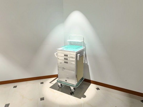 Hospital Equipment Medical Cabinet Cart