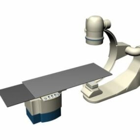 مدل سه بعدی دستگاه تصویربرداری پزشکی بیمارستان