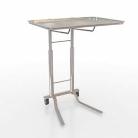 Hospital Instrument Tray Stand 3d model