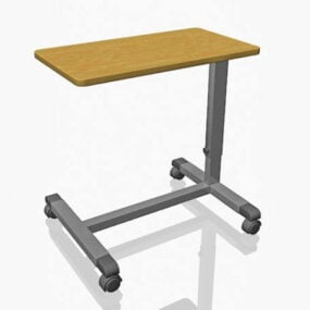 Hospital Overbed Table 3d model