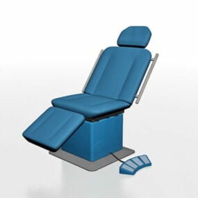 Hospital Medical Treatment Couch 3d-modell