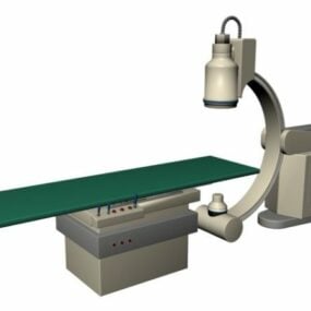 Sjukhus medicinsk röntgenutrustning 3d-modell