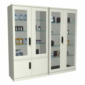 Лікарняні аптечні шафи 3d модель