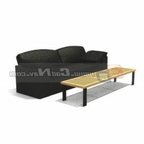 Furniture Meeting Office Sofa 3d model